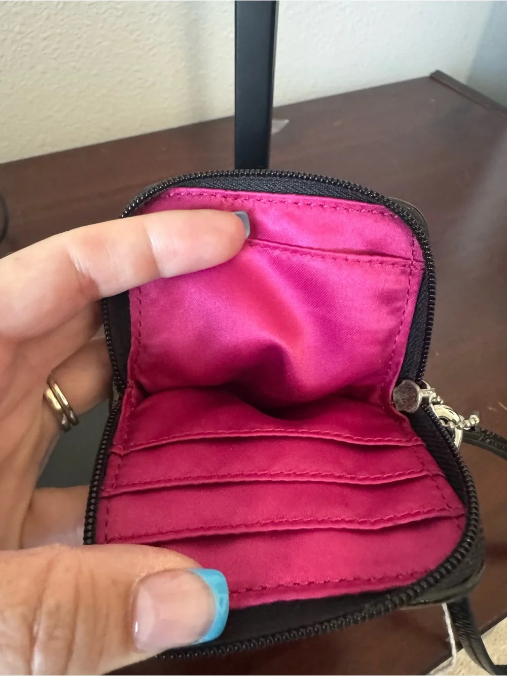 Coach compact wristlet
